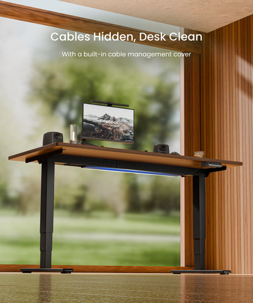 Neva X FlexiSpot E5 Electric Pro Standing Desk ( Dual Motor 3 Stage ) – product image 2