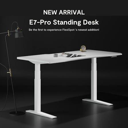 Neva X FlexiSpot E7 Pro Dual-Motor Electric Standing Desk