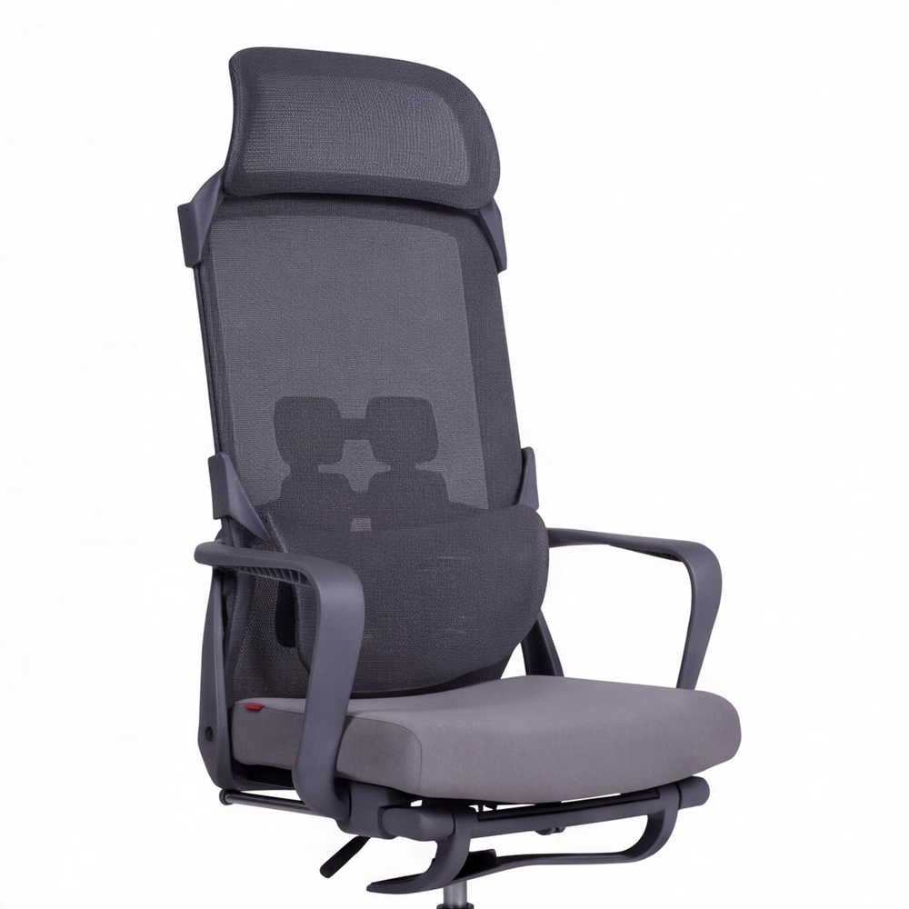 Neva Flexora Chair in Black and Grey – product view