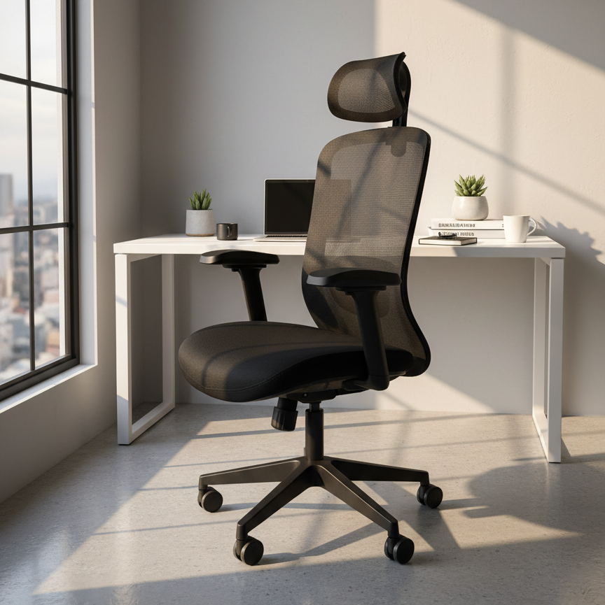 Neva Linea Mesh Ergonomic Office Chair – product image 4