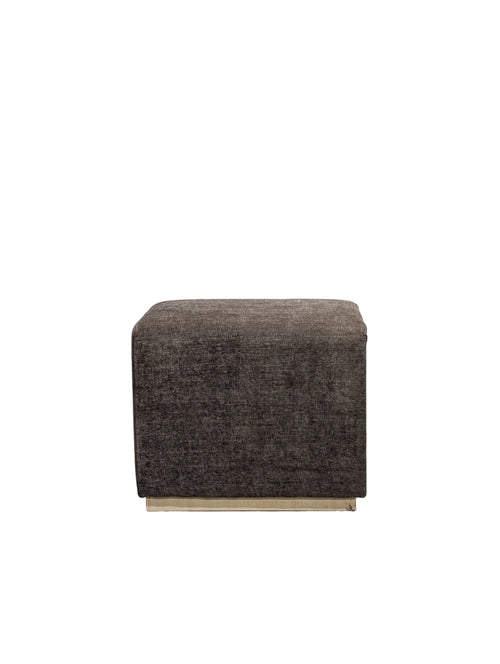 Neva Cubo storage ottoman stool in brown