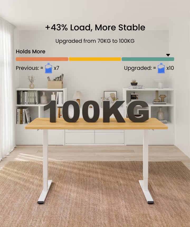 Neva X FlexiSpot E1 Pro Electric Standing Desk ( Dual Motor ) – product image 5