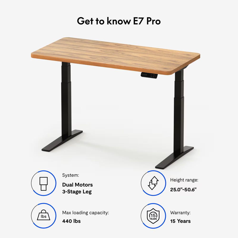 Neva X FlexiSpot E7 Pro Premium Dual-Motor Electric Standing Desk – product image 6