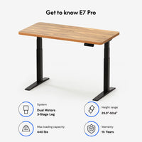 Neva X FlexiSpot E7 Pro Dual-Motor Electric Standing Desk
