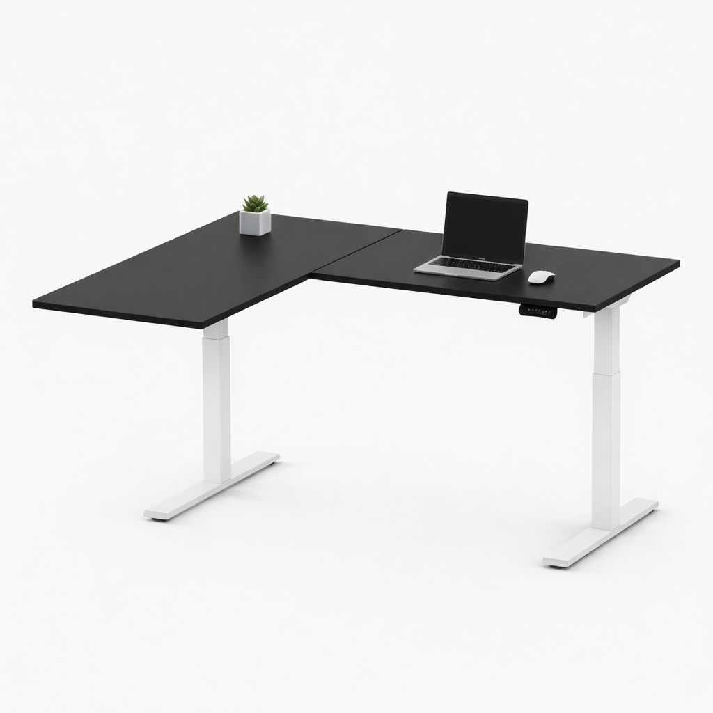 Neva X FlexiSpot L shape Standing Desk