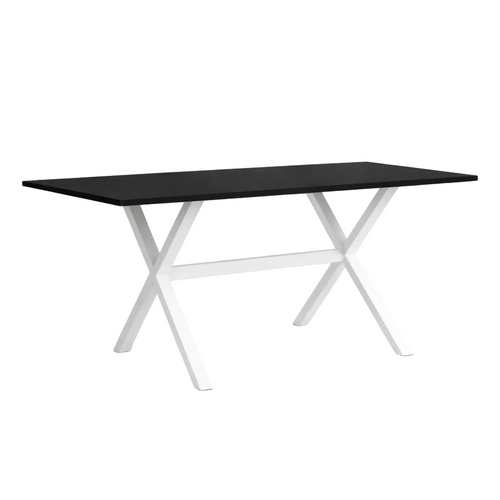 Neva X-Frame office computer desk in white