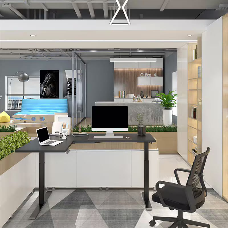 Neva X FlexiSpot L shape Standing Desk – product image 4