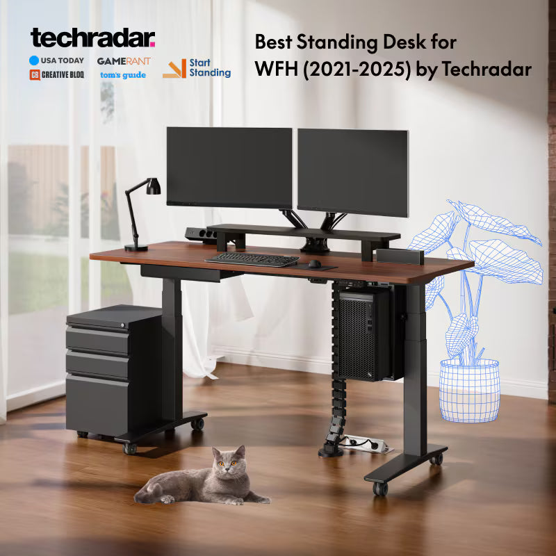 Neva X FlexiSpot E7 Pro Premium Dual-Motor Electric Standing Desk – product image 2