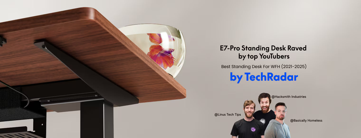 Neva X FlexiSpot E7 Pro Dual-Motor Electric Standing Desk