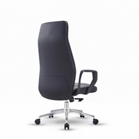 Neva Alva Chair in Black, rear view