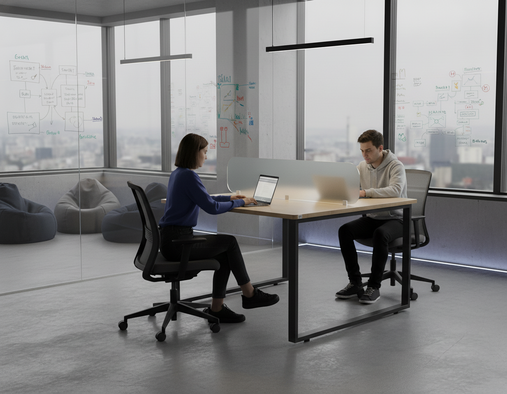 Neva Team Table Office Workstation – product image 4