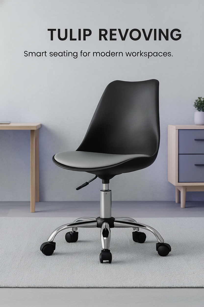 Neva Tulip Revolving Task Chair – product image 9