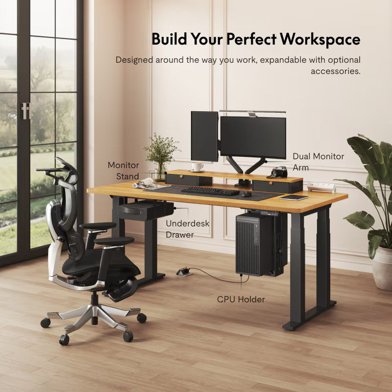 Neva X FlexiSpot E7 Plus V2 Premium Four-Leg Standing Desk
