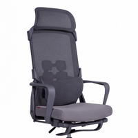 Neva Flexora Chair in Black and Grey – product view
