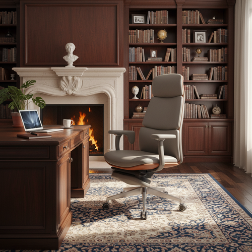 Neva Supreme Executive Leather Office Chair – product image 2