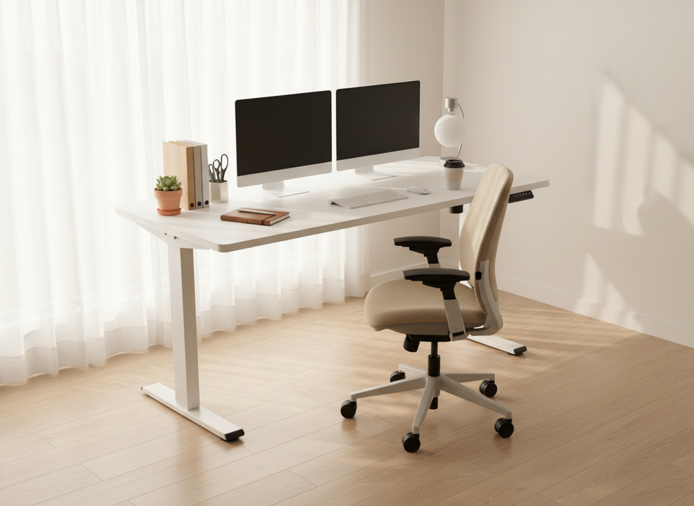 Neva X FlexiSpot Standing Desk (Single Motor) – product image 6