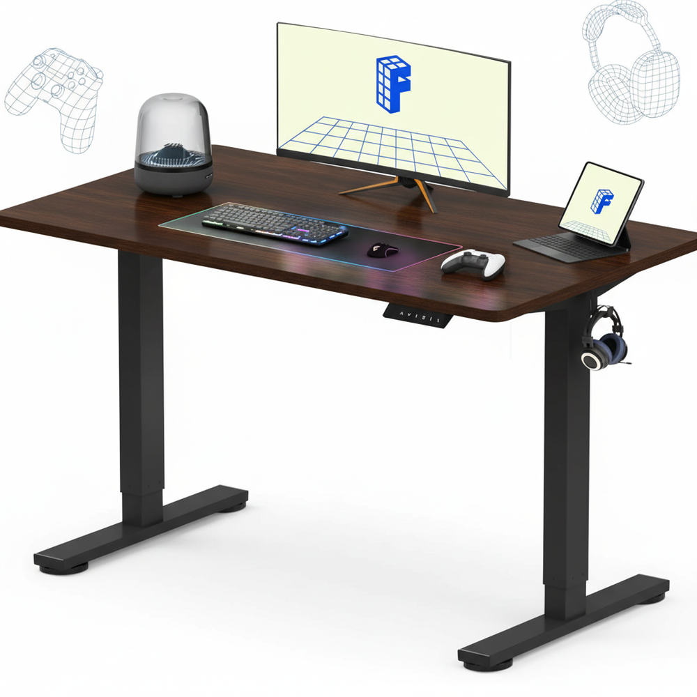 Neva X FlexiSpot Standing Desk (Single Motor) – product image 11