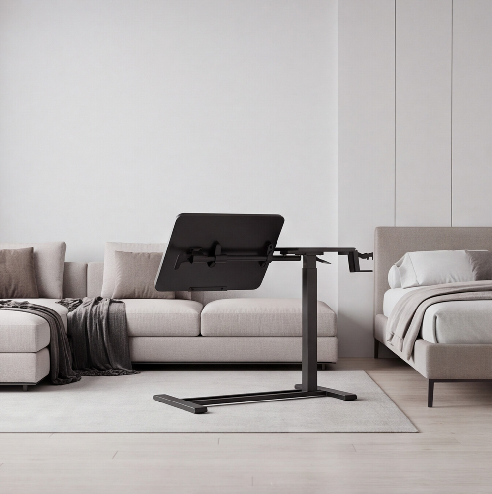 Neva X FlexiSpot H7 Duo Zone Height-Adjustable Mobile Side Table