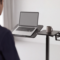 Neva X FlexiSpot H7 Duo Zone Height-Adjustable Mobile Side Table