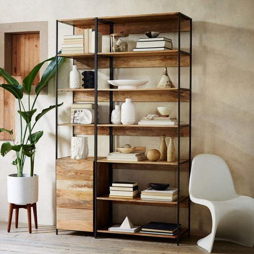 Neva Track Shelf Modern Bookshelf – product image 2