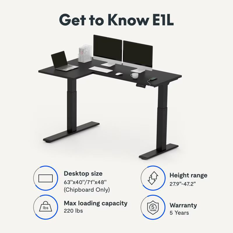 Neva X FlexiSpot L shape Standing Desk – product image 18