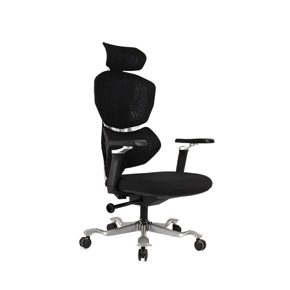 Neva Fortex Chair front three-quarter view on pure white background