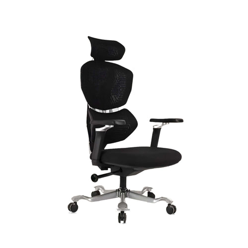 Neva Fortex Chair front three-quarter view on pure white background