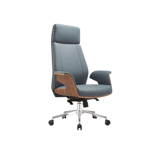 Neva Lead Chair front view on pure white background
