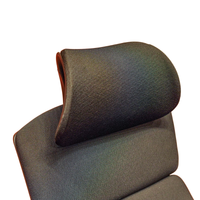 Neva Lynk curved black textured headrest above a padded back section