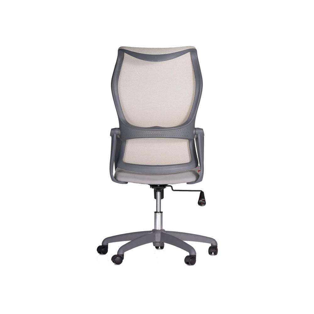 Neva Orbit Chair rear view on white background