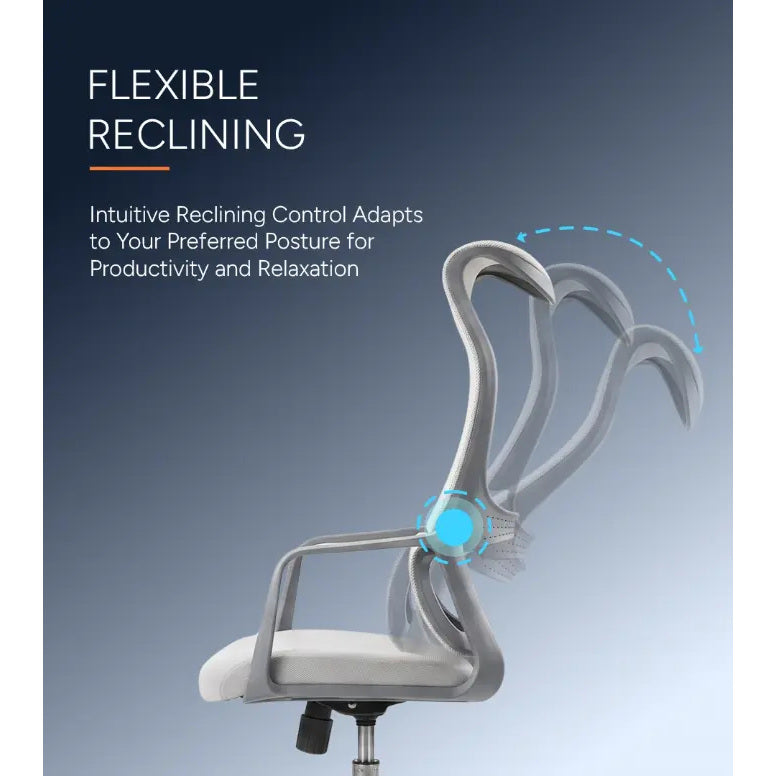 Neva Orbit Chair flexible reclining feature