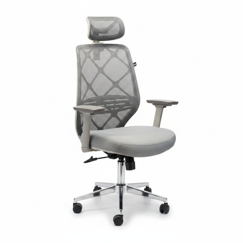 Neva Vertex imported ergonomic office chair in grey