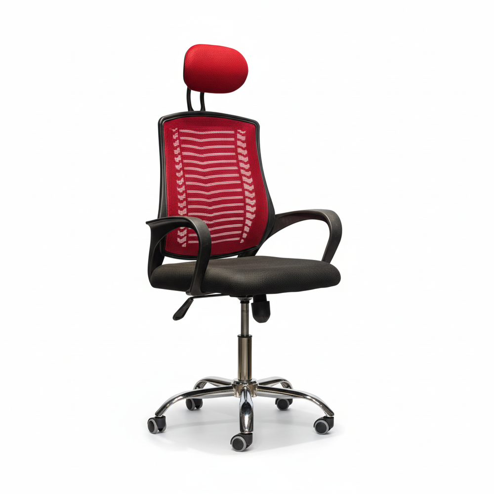 Neva Air Mesh breathable mesh office chair in black for home and office use