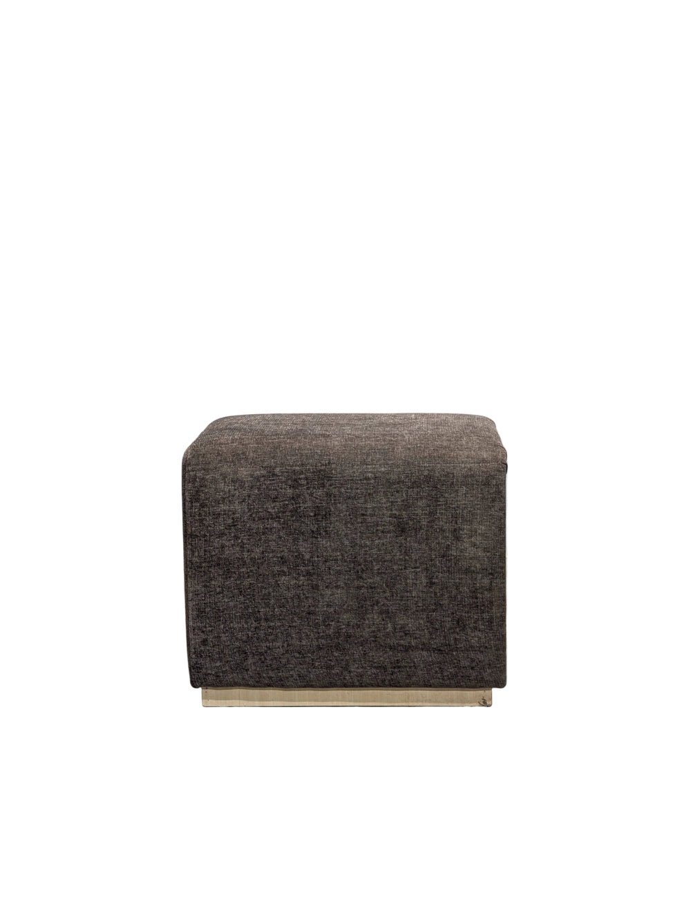 Neva Cubo storage ottoman stool in brown