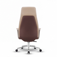 Neva Vale Chair in Caramel Tan, rear view
