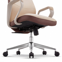 Neva Vale Chair seat, mechanism and chrome-finished castor base